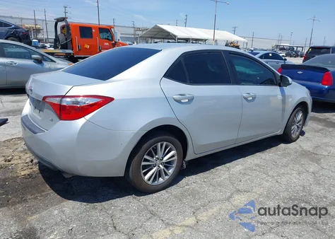 2015 Toyota Corolla Le Plus из США, поврежденный, VIN 5YFBURHE9FP214565